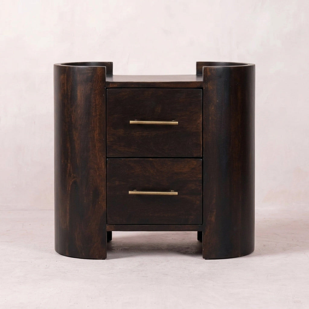 Valencia Two-Drawer Bedside Table