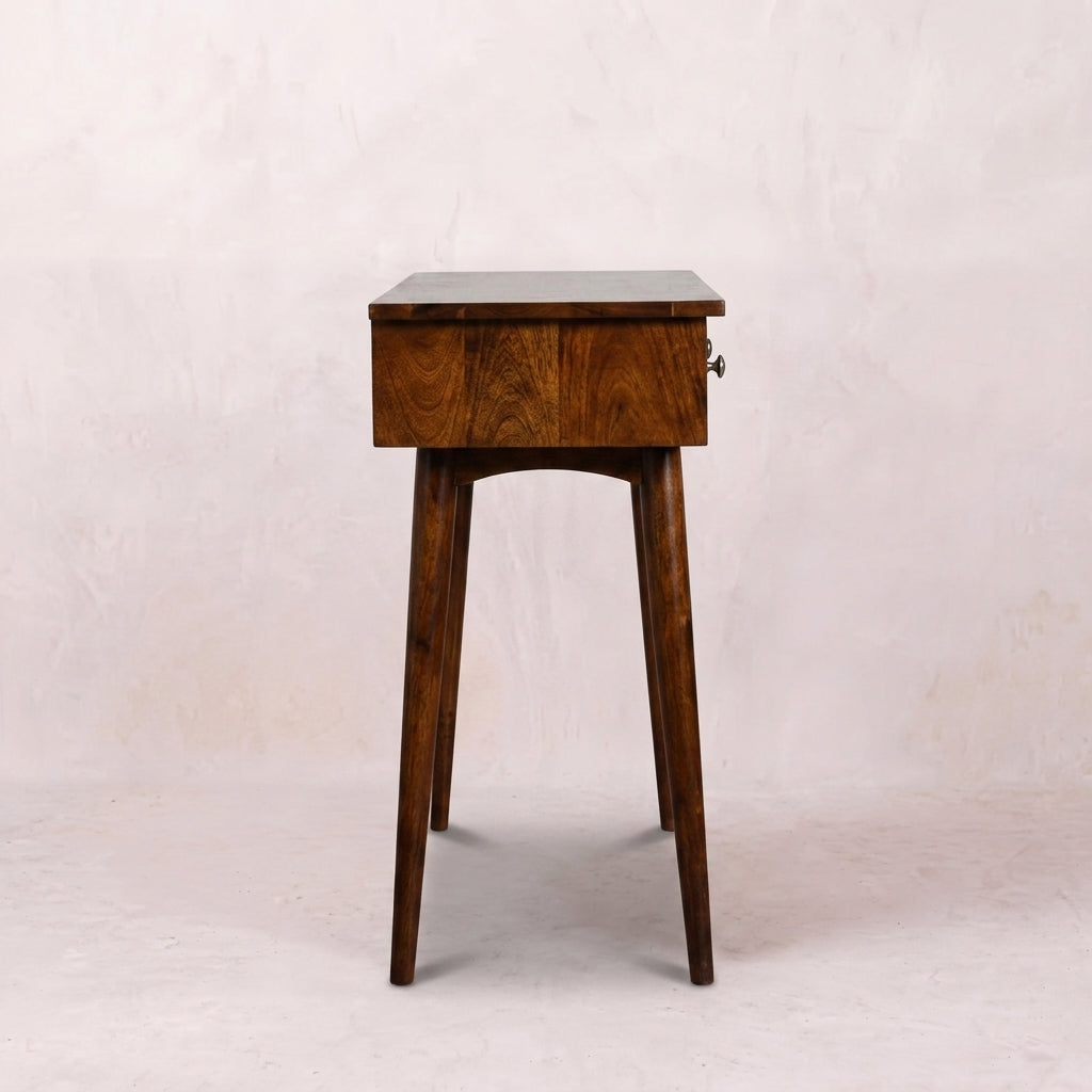 Chestnut Hallway 2 Drawer Console Table