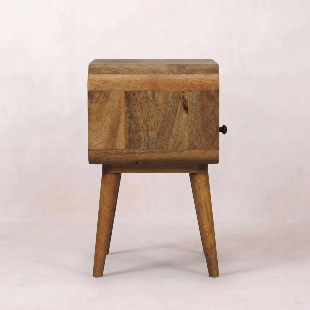 Solid Wood Oak-ish Nightstand
