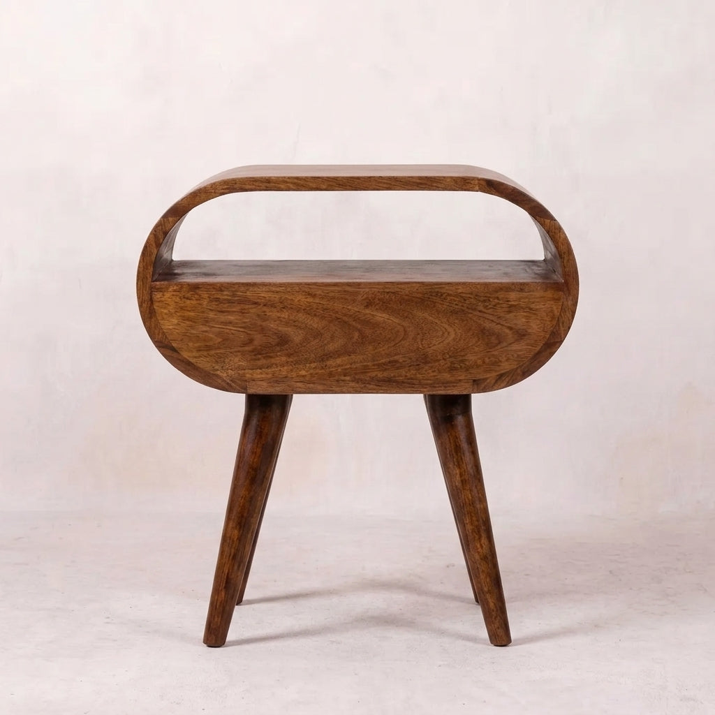 Chestnut 1 Drawer Nightstand