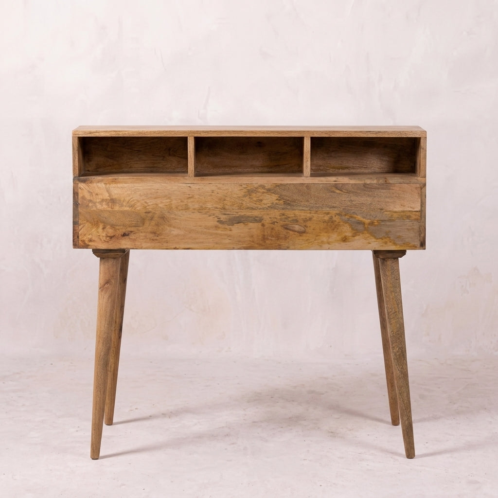Gallery Back Shell Writing Desk