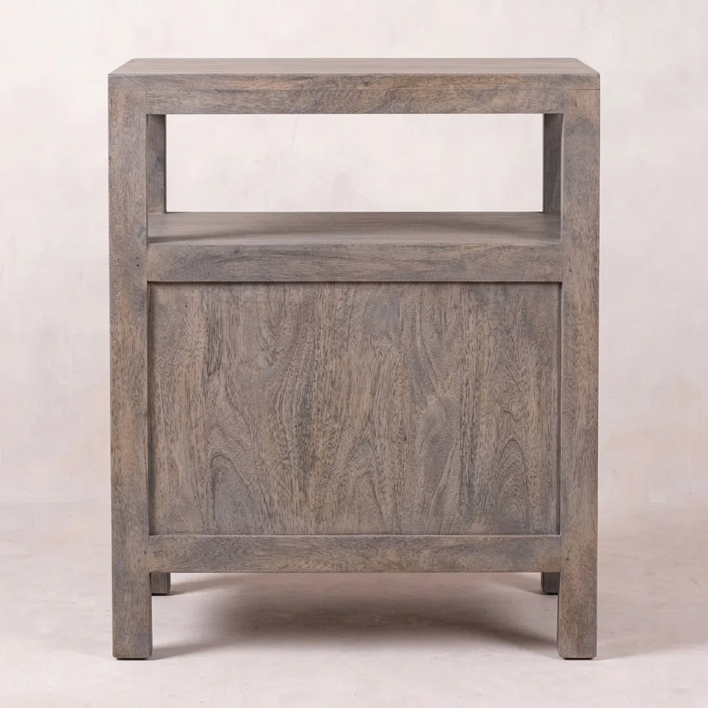 Acid Wash 2 Drawer Open Bedside