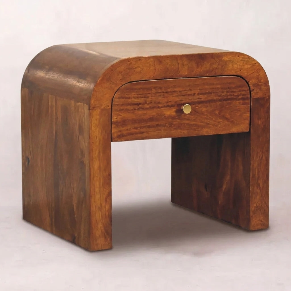 Solid Wood Chestnut nightstand