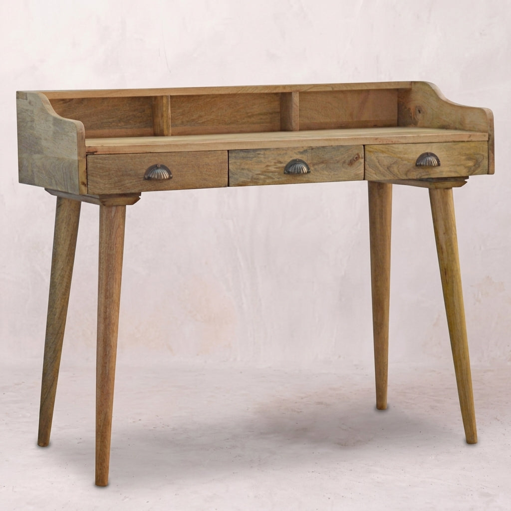 Gallery Back Shell Writing Desk