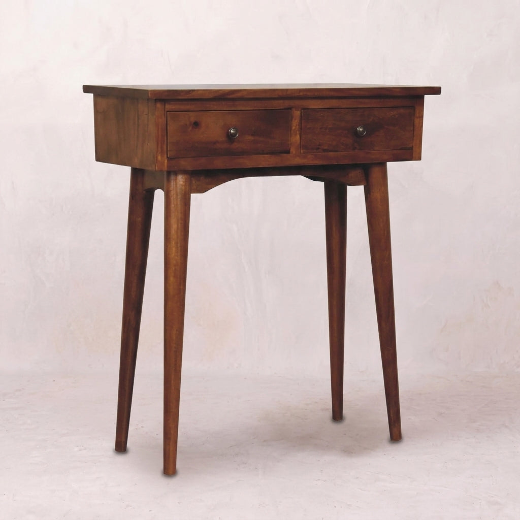 Mini Chestnut Hallway Console