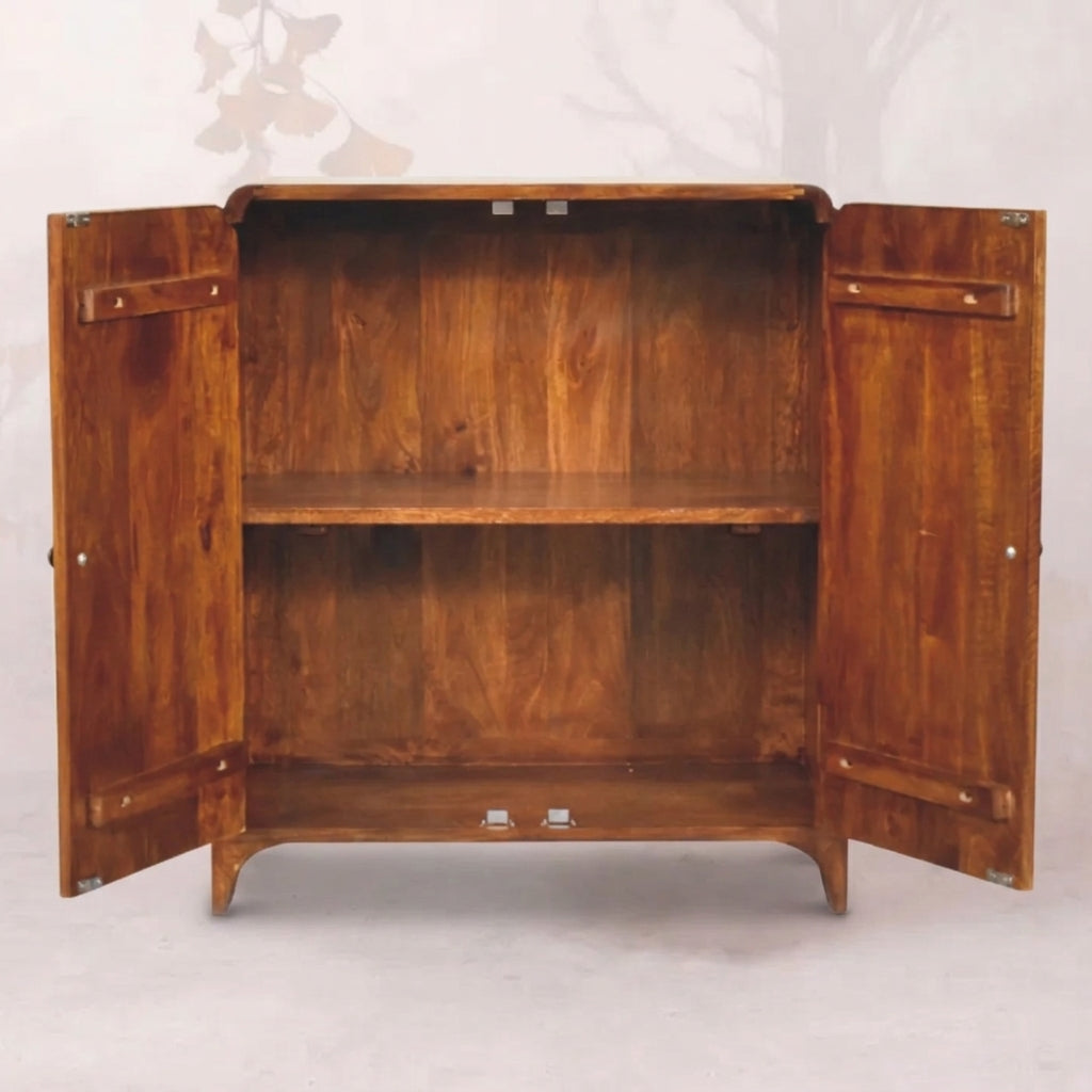 Solid Wood Chestnut Cabinet