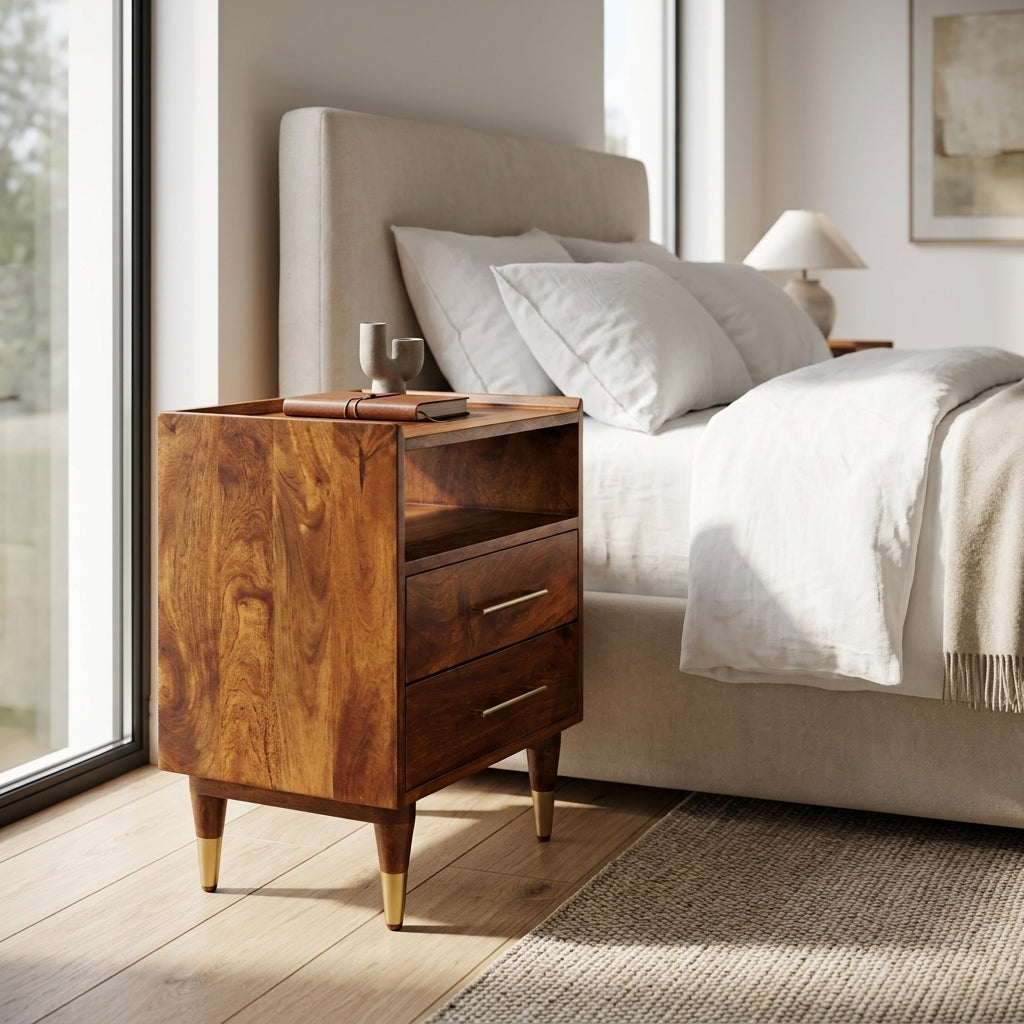 Valenza Open Frame Bedside