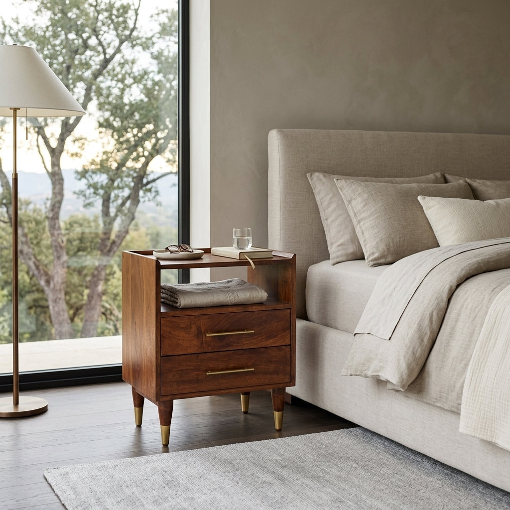 Valenza Open Frame Bedside