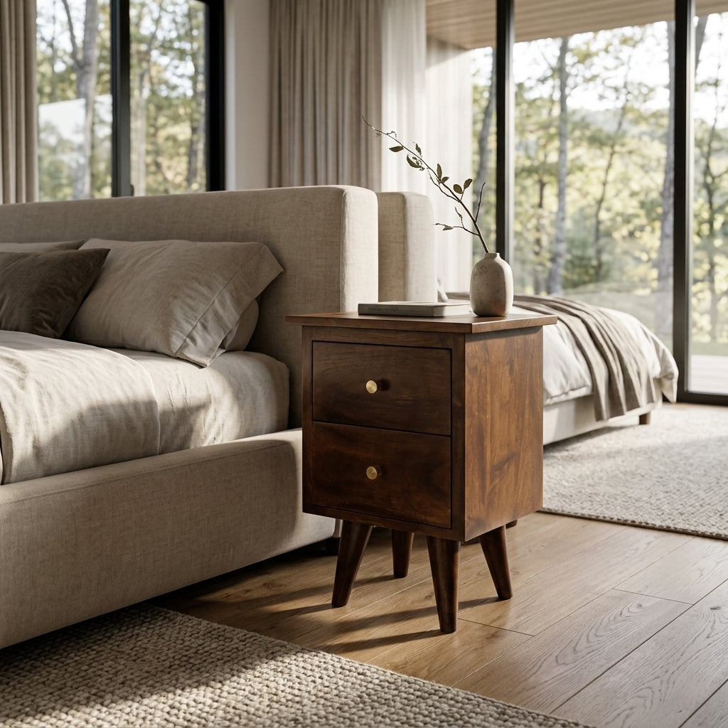 Chestnut nightstand