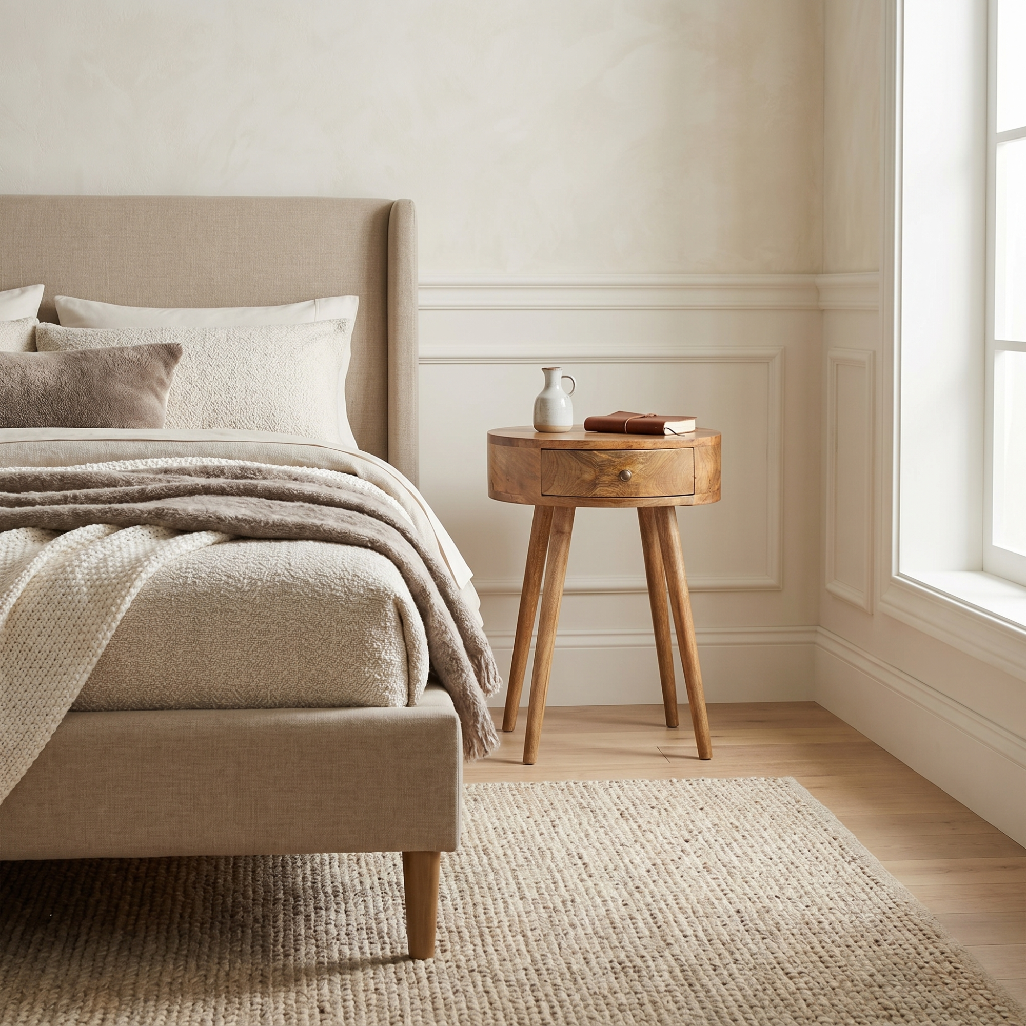 Nordic Circular Shaped nightstand