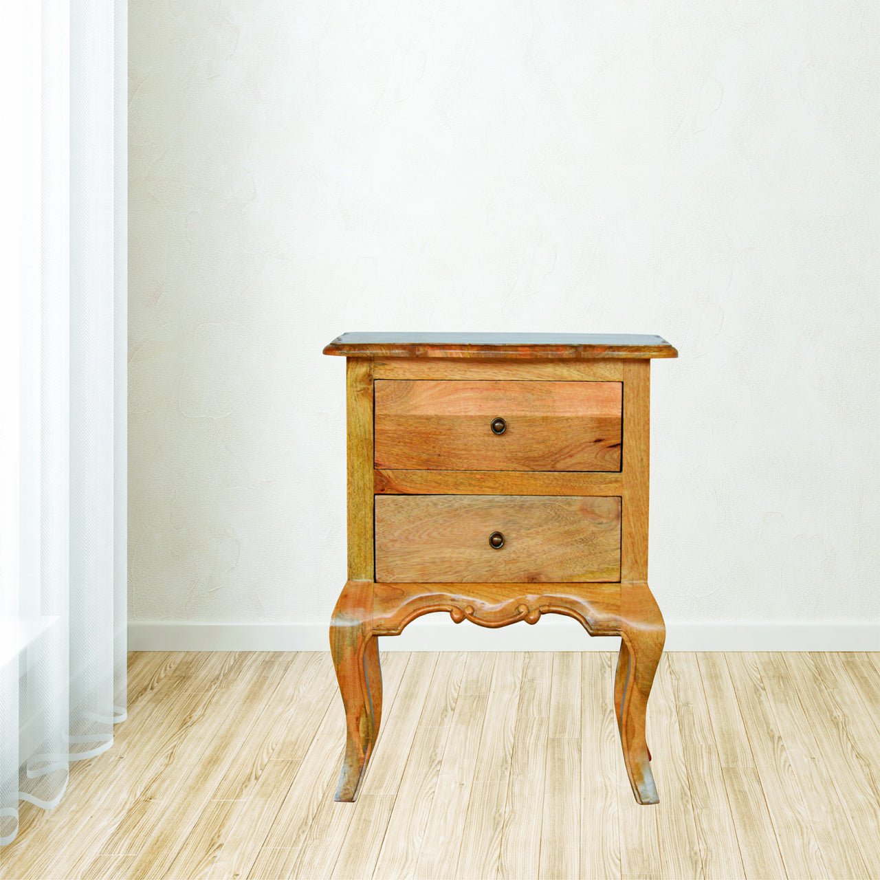 Nightstand with Cabriole Legs