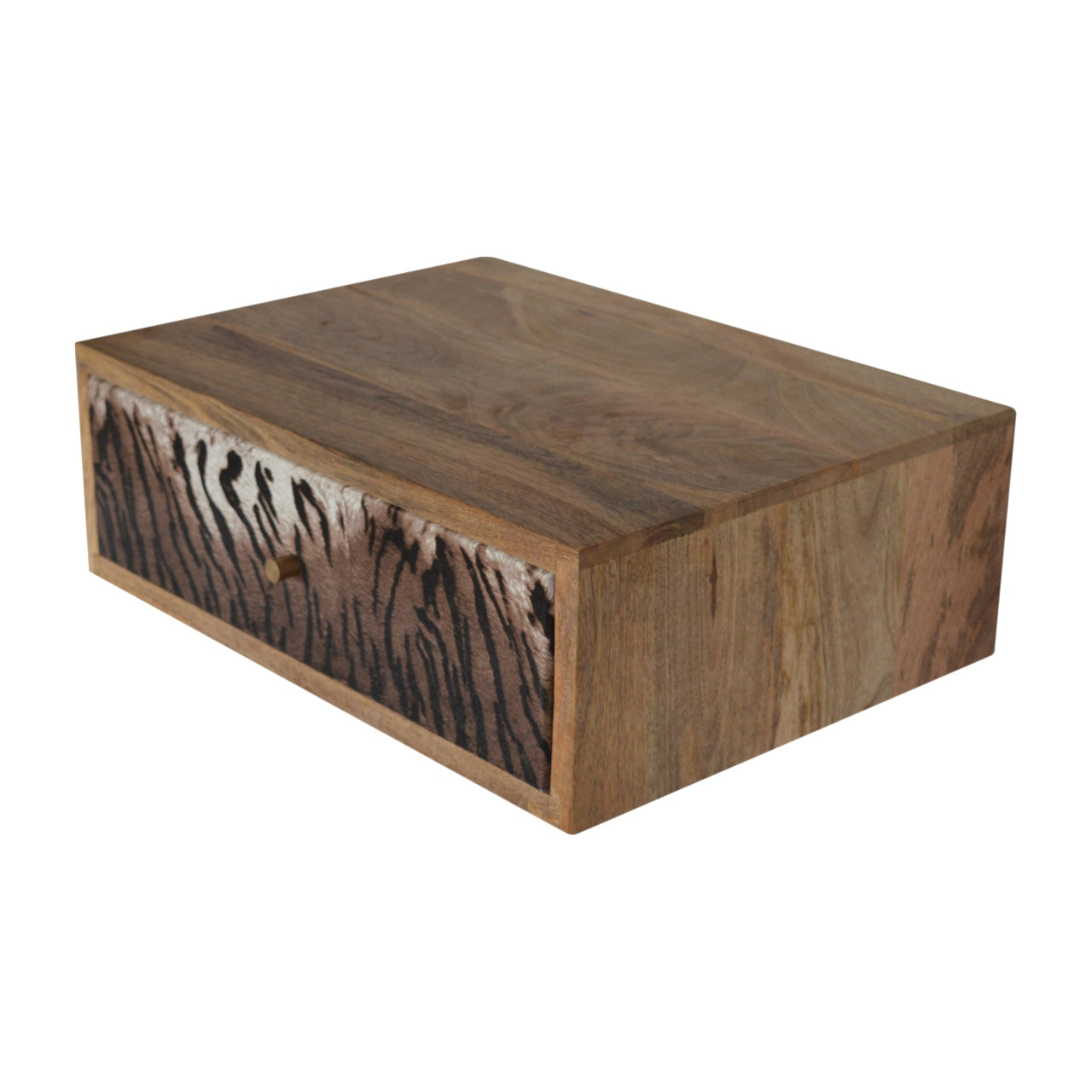 Floating Animal Print Nightstand