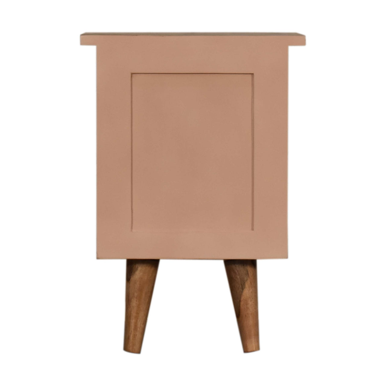 Blush Pink Hand Painted Nightstand