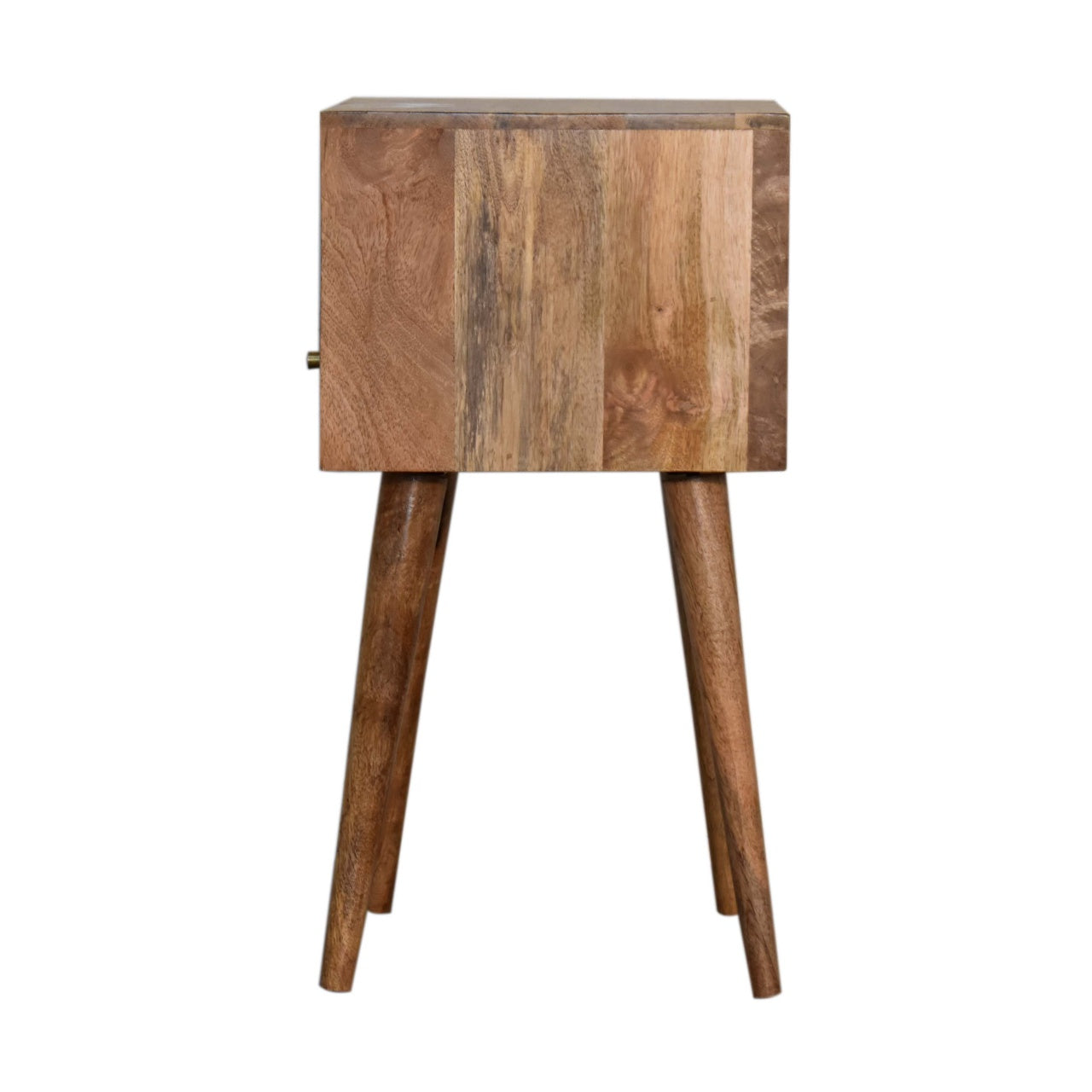 Mini Brick Red Hand Painted nightstand