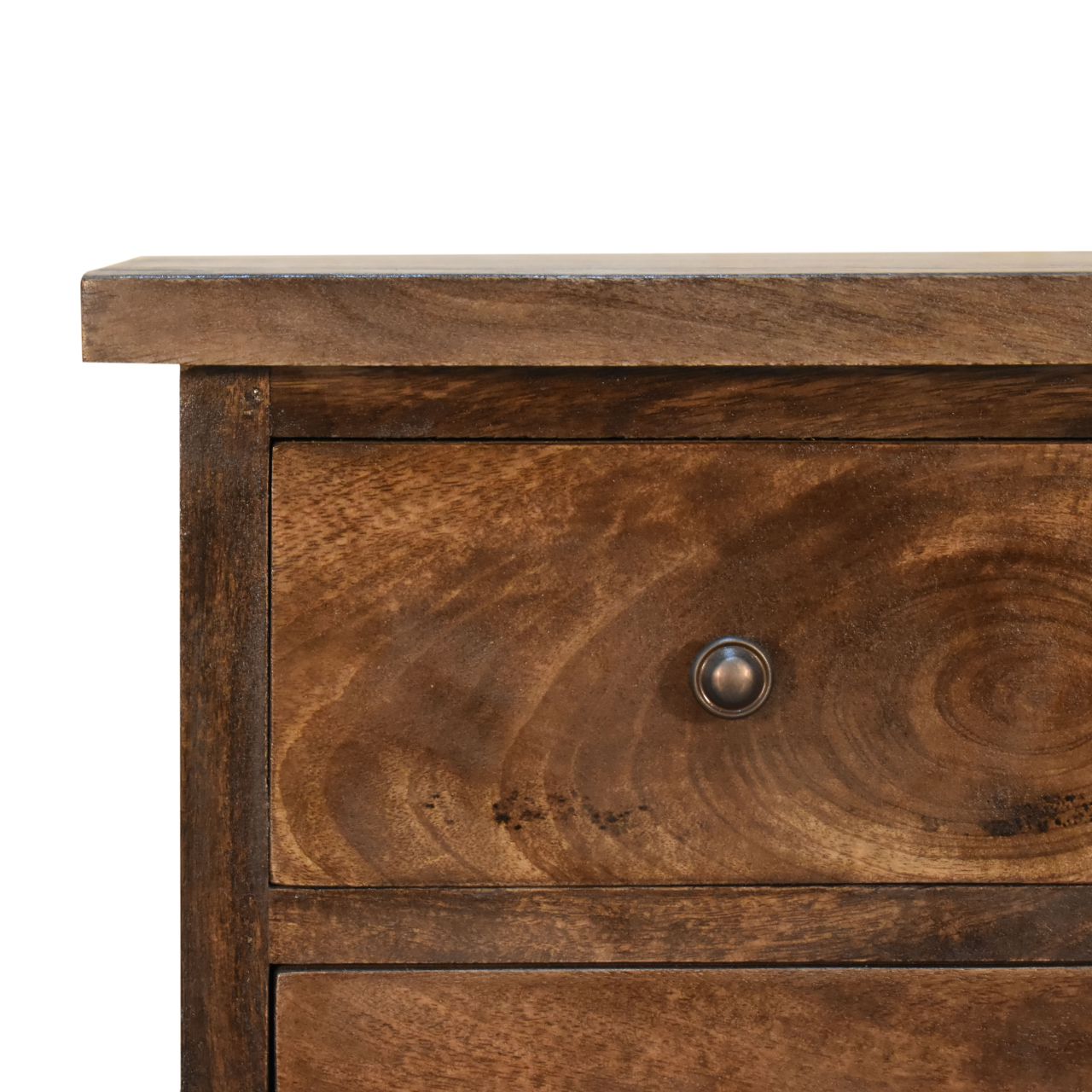 Mini Classic Grey Country Nightstand