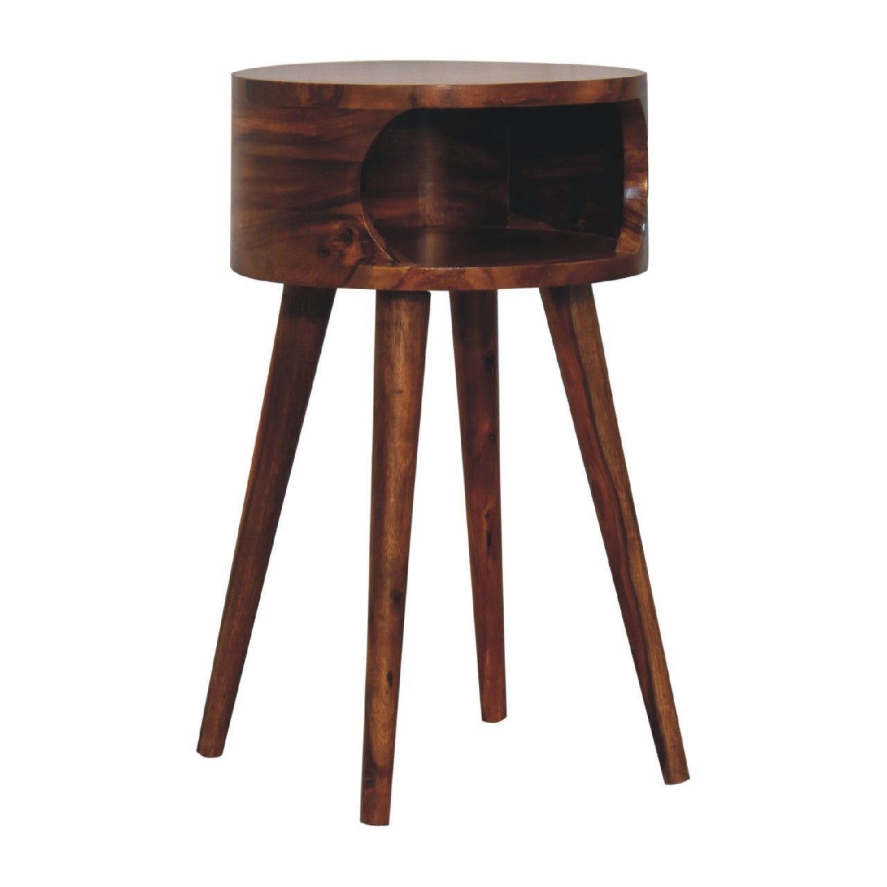 Alina Open Honey Nightstand