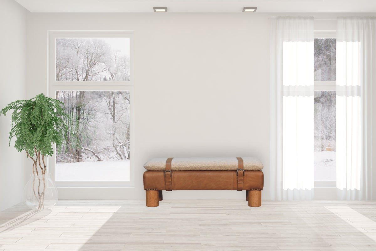 Strapped Cylinder Bench