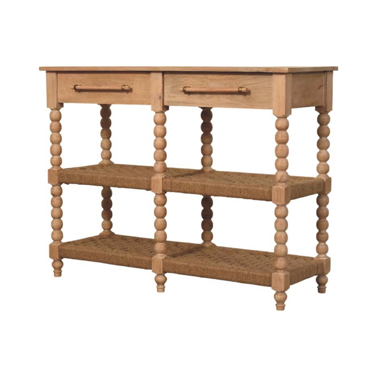 Vintage Spindle Console Table