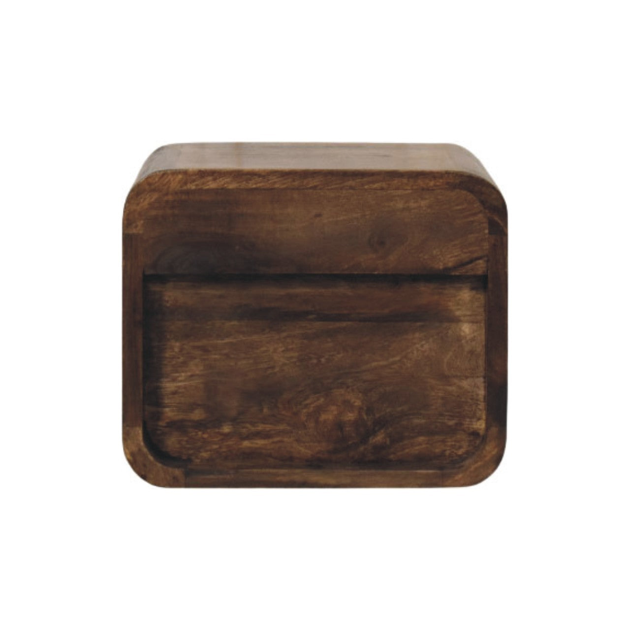 Rounded One-Drawer Nightstand
