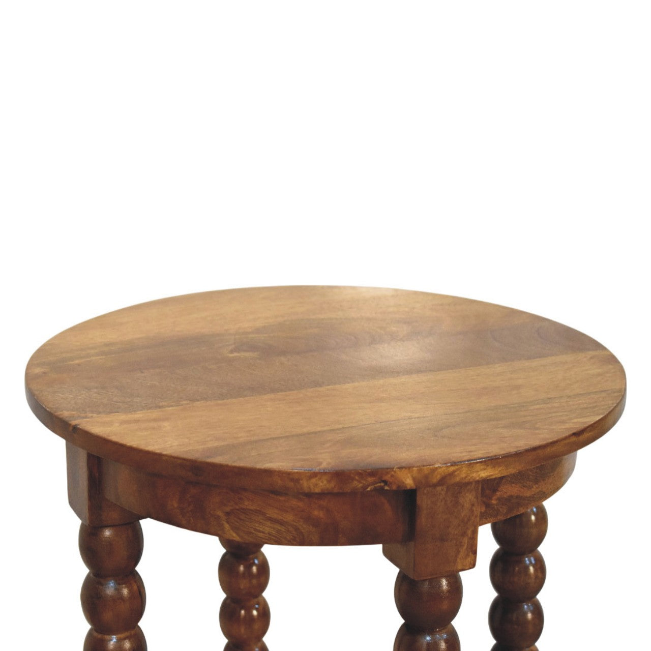 Spindle Round Side Table