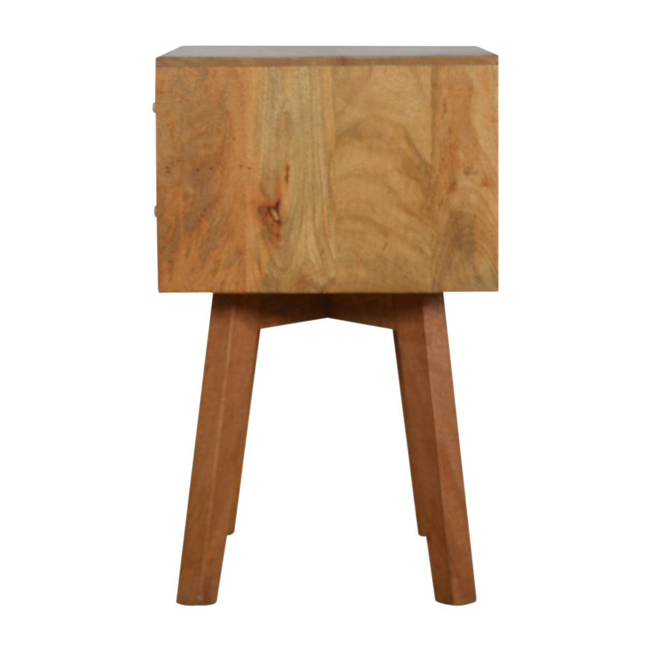 Line Grey Painted Nightstand