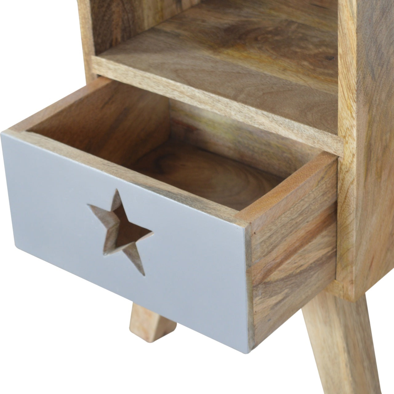 Small Star Painted Nightstand
