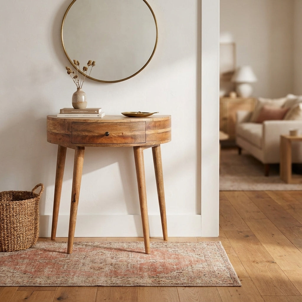 Odyssey Oak-ish Console Table
