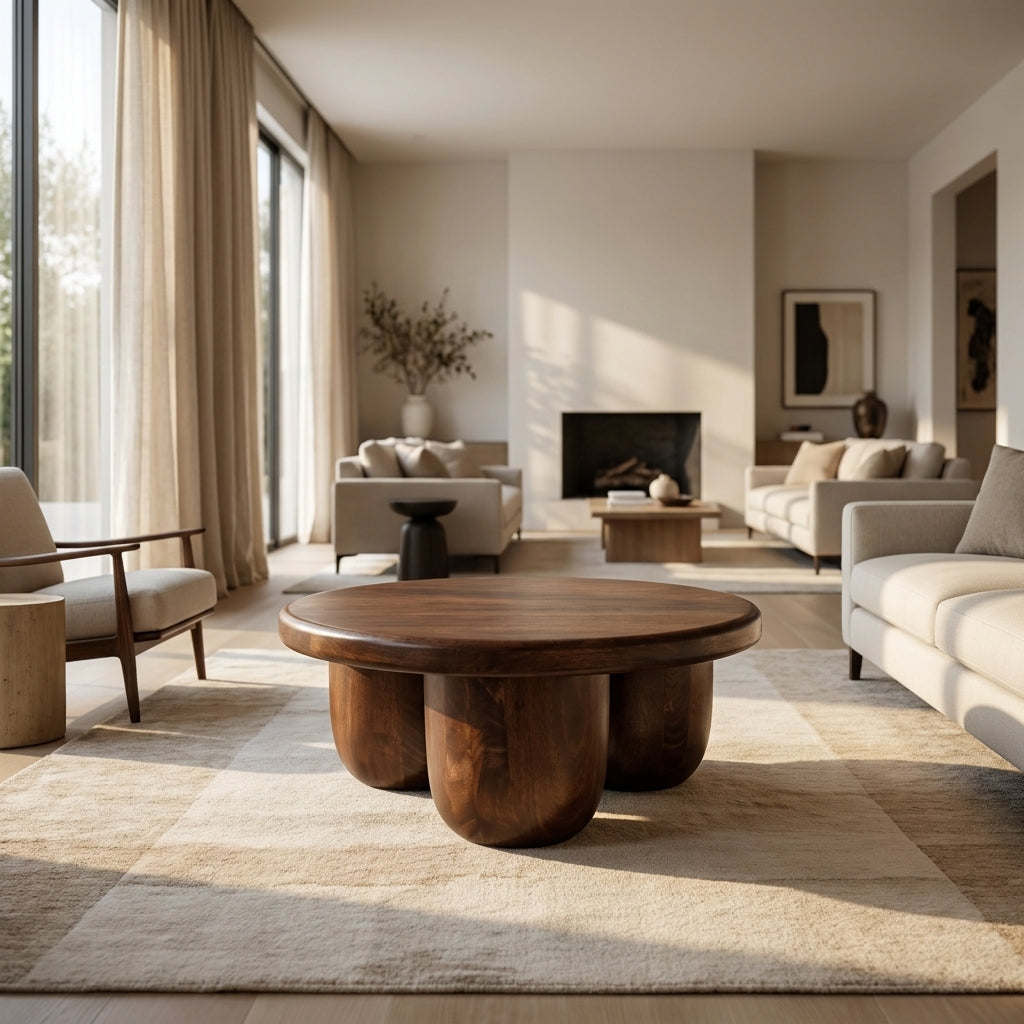 Clara Sculpted Coffee Table