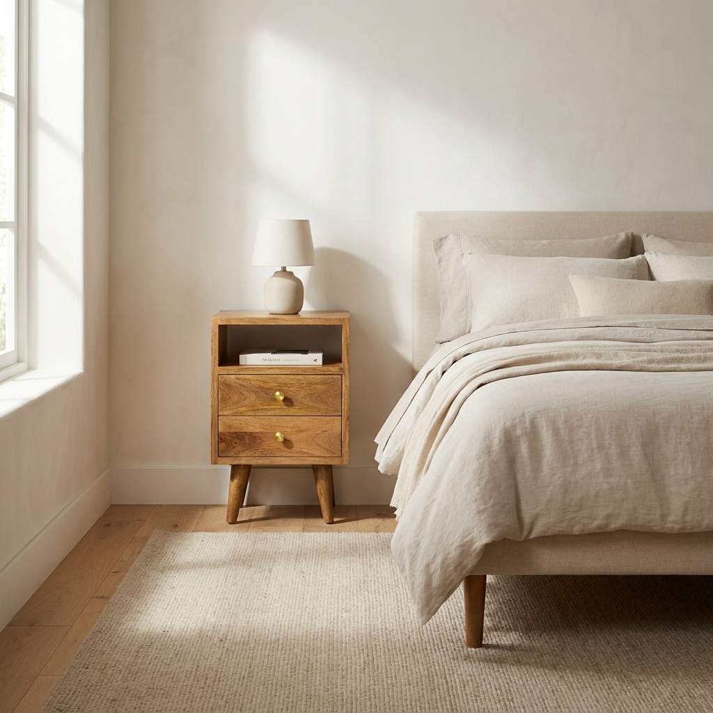 Mini Oak-ish Classic Open nightstand