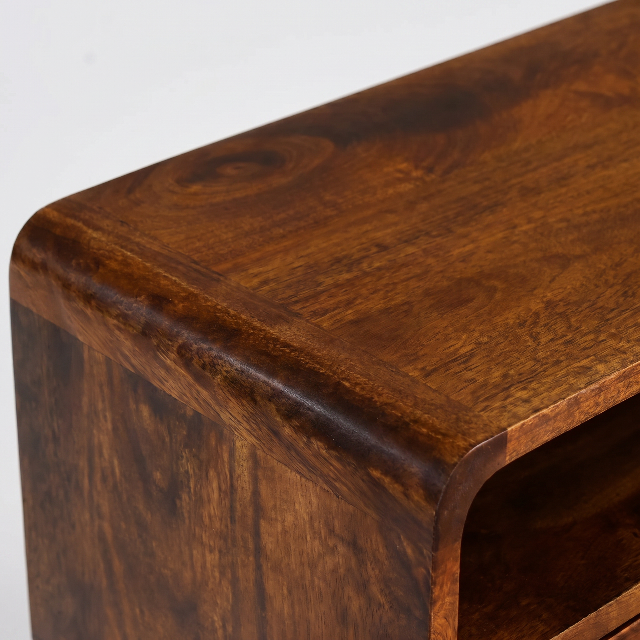 Mini Chestnut Console Table