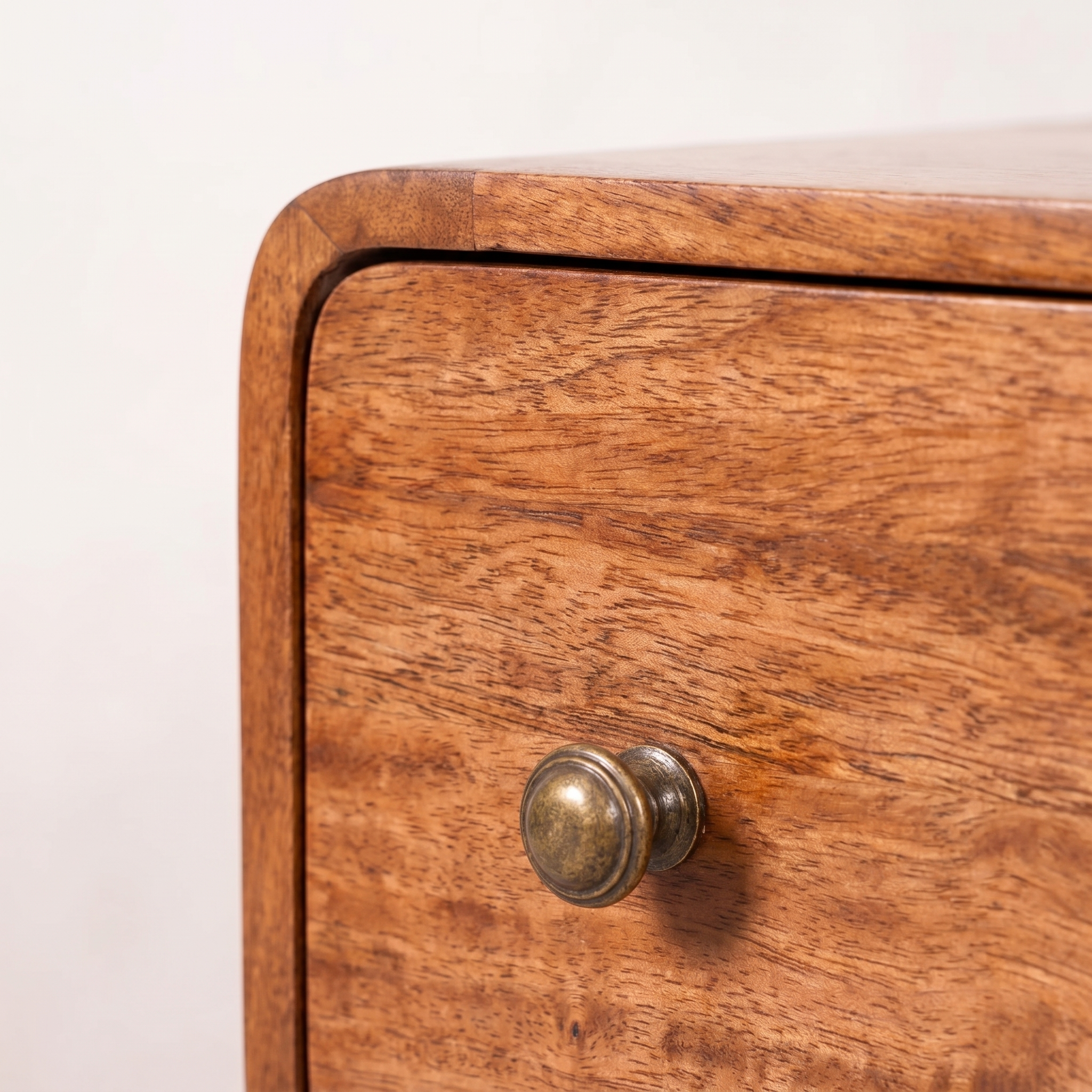 Curved Honey Caramel Chest