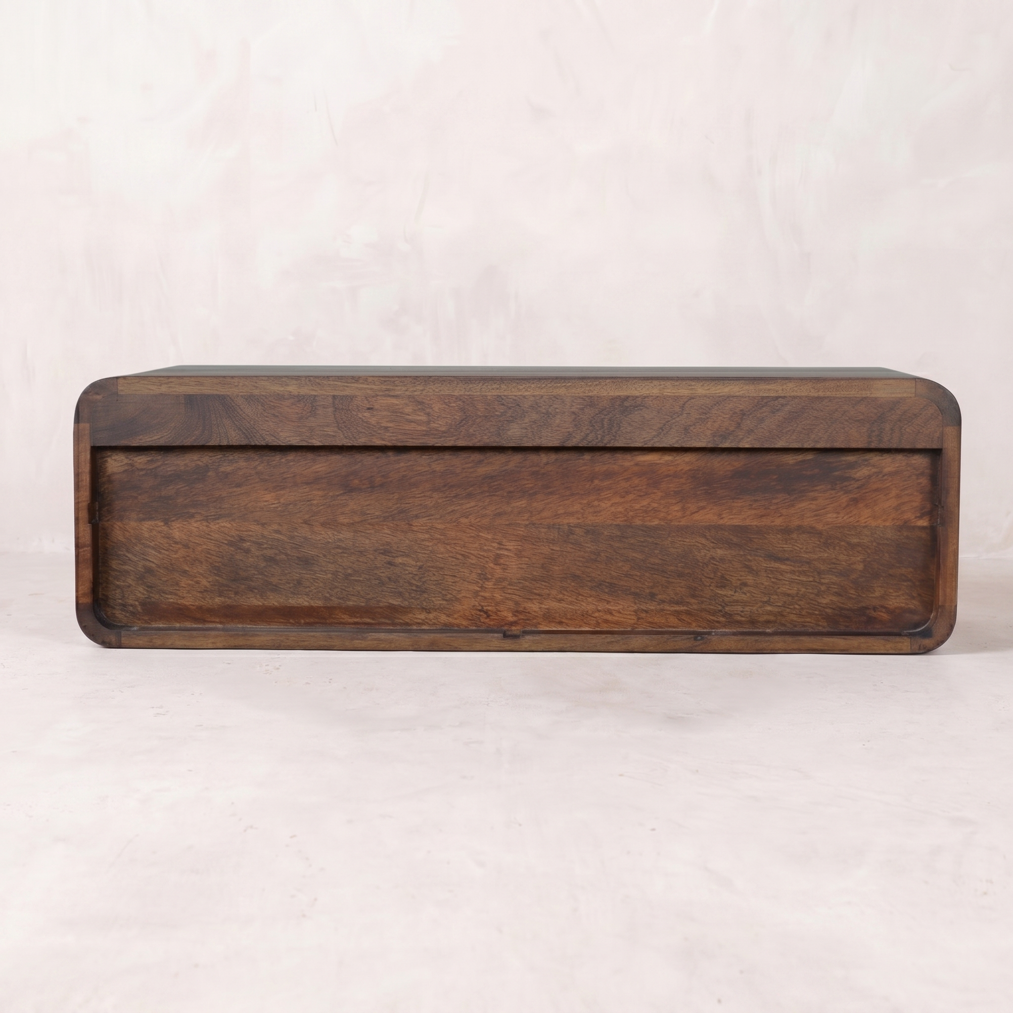 Floating Chestnut Open Console