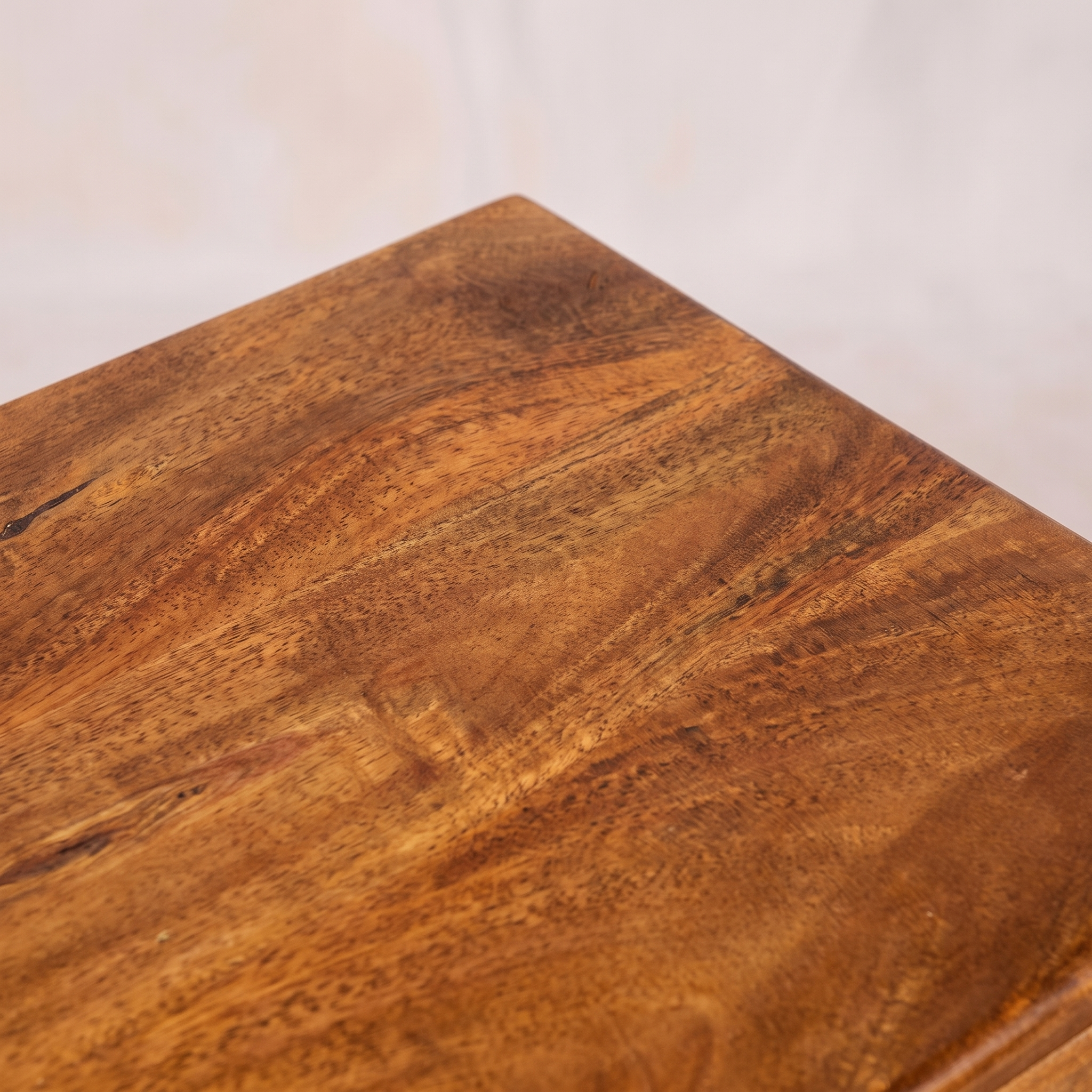 Solid Wood Amber Oak Chest of Drawers