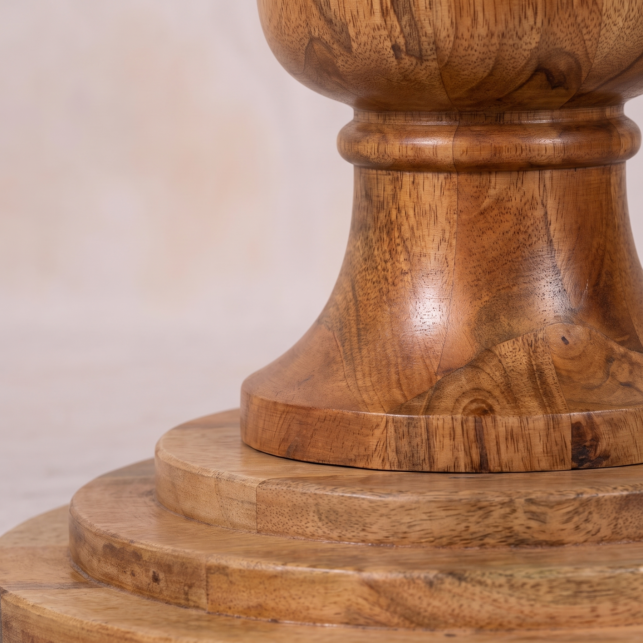 Round Turned Dining Table