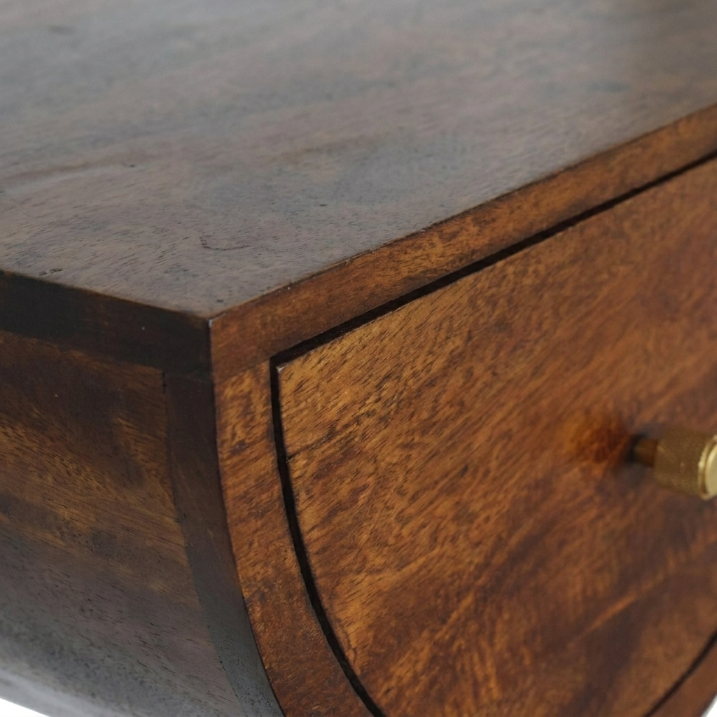 Chestnut Crescent Floating Nightstand