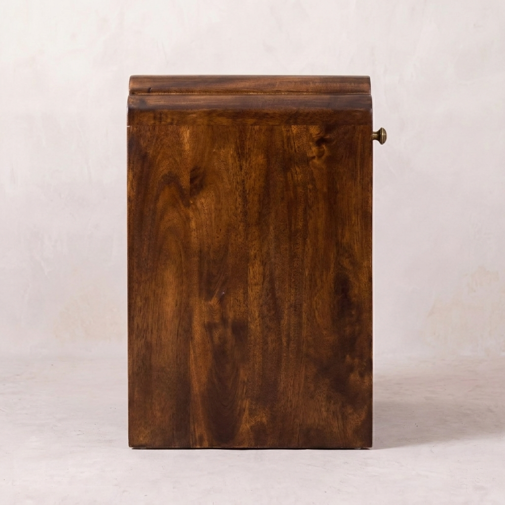 Solid Wood California Walnut Newton Nightstand
