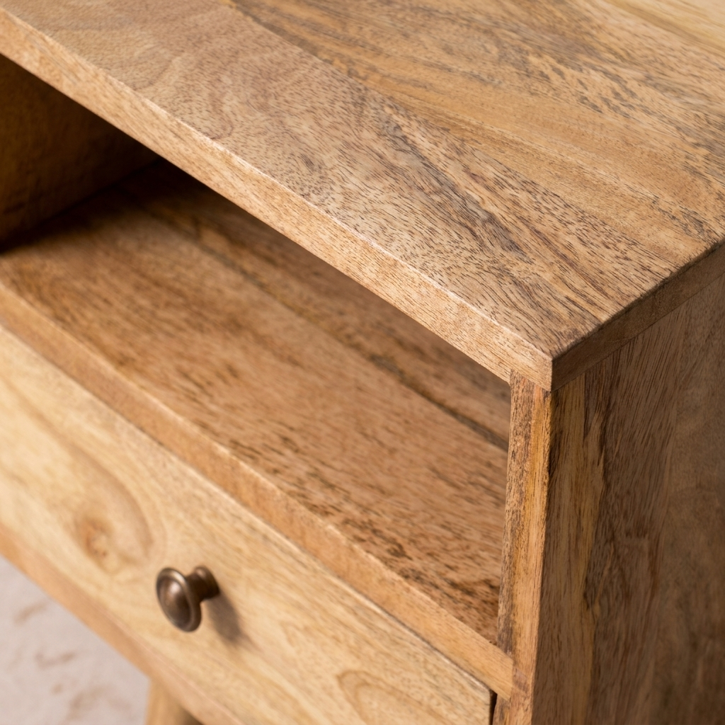 Mini Oak-ish Nightstand