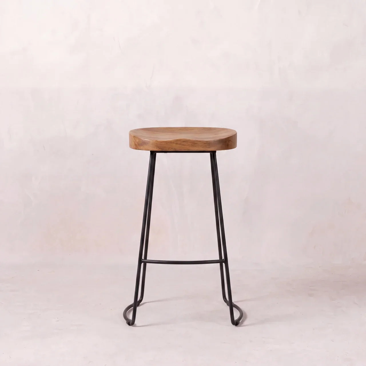 Industrial Chunky Bar Stool