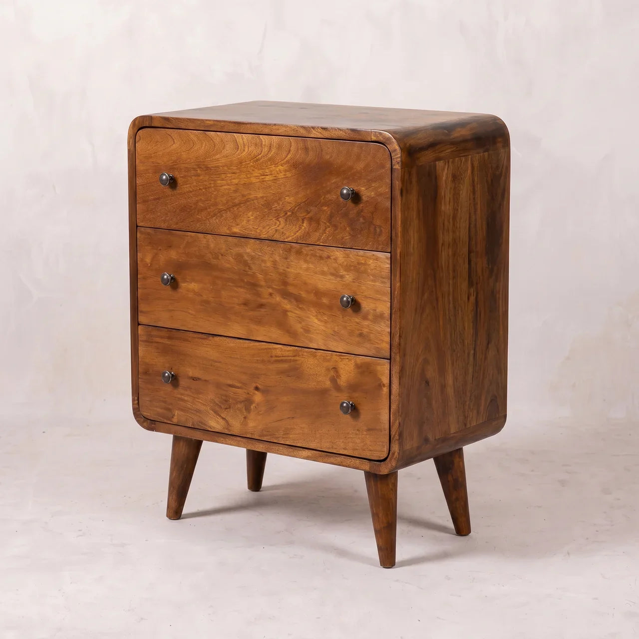 Mini Curved Chestnut Chest