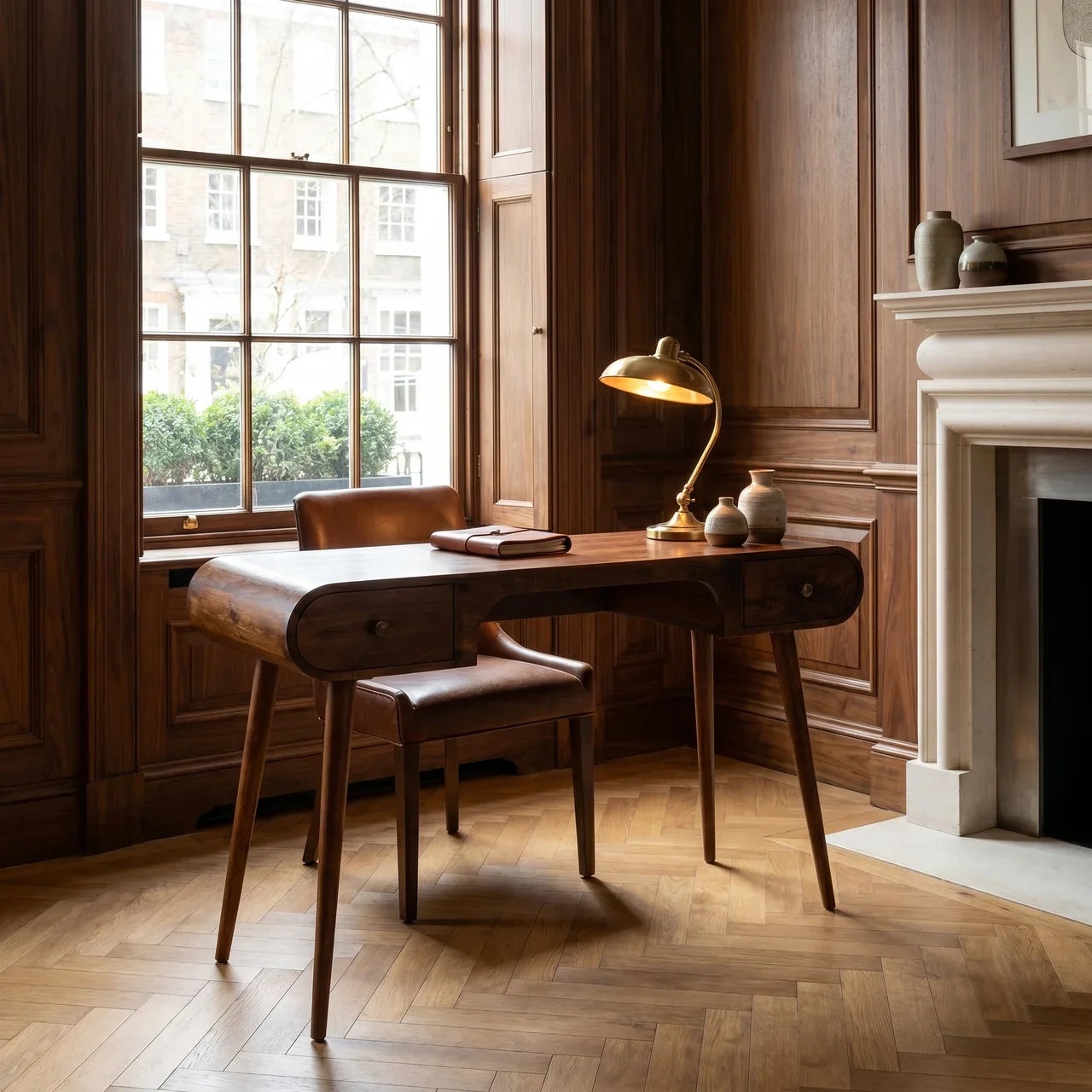 Chestnut London Arch Writing Desk