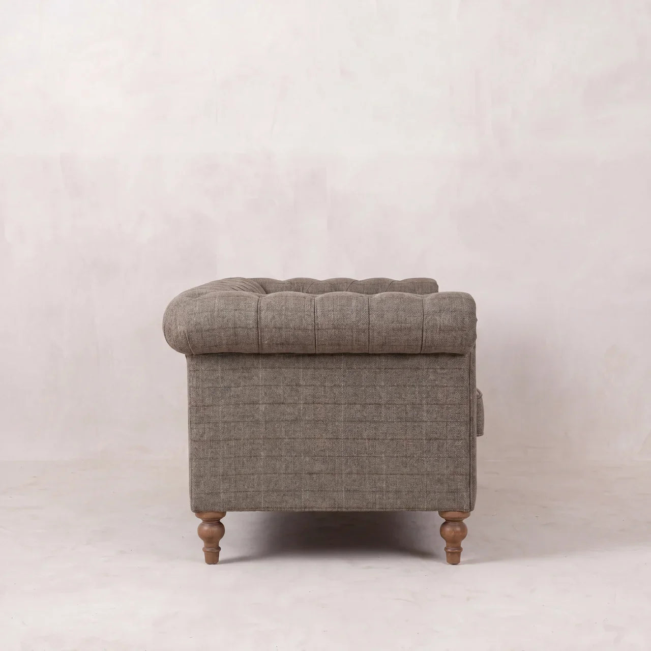 Multi Tweed 2 Seat Chesterfield