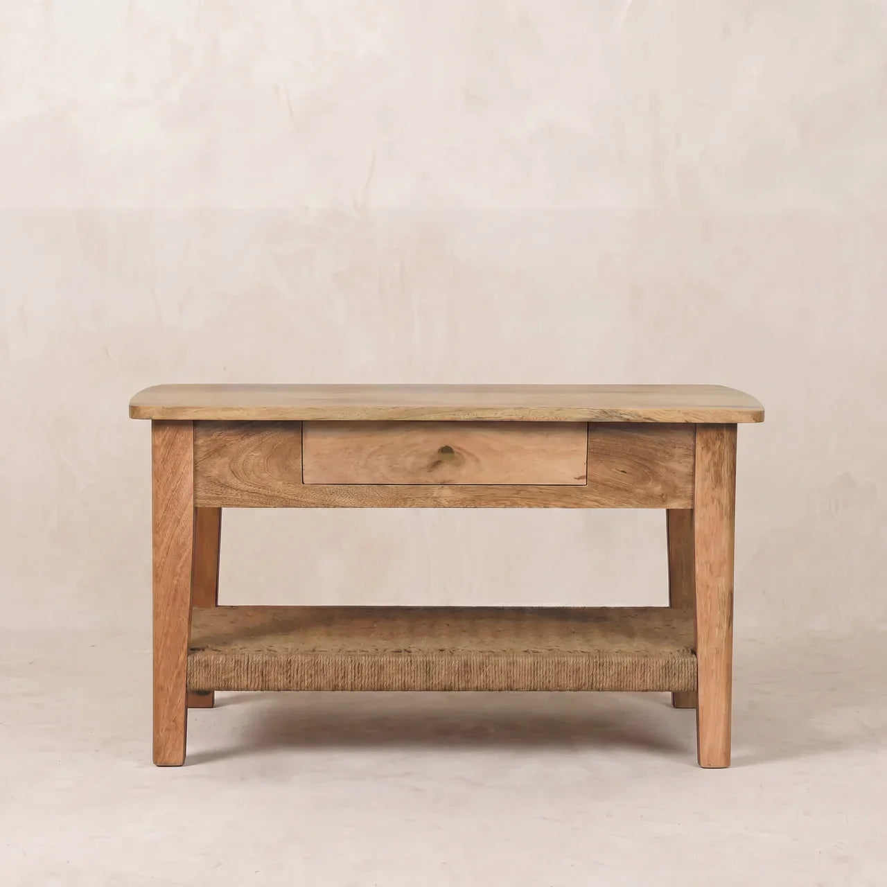 Rope 2 Drawers Coffee Table