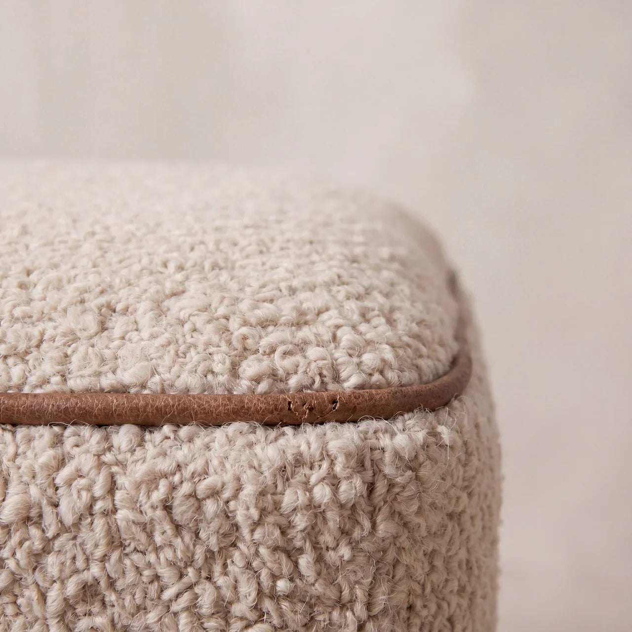 The Cove Footstool with Ball Feet