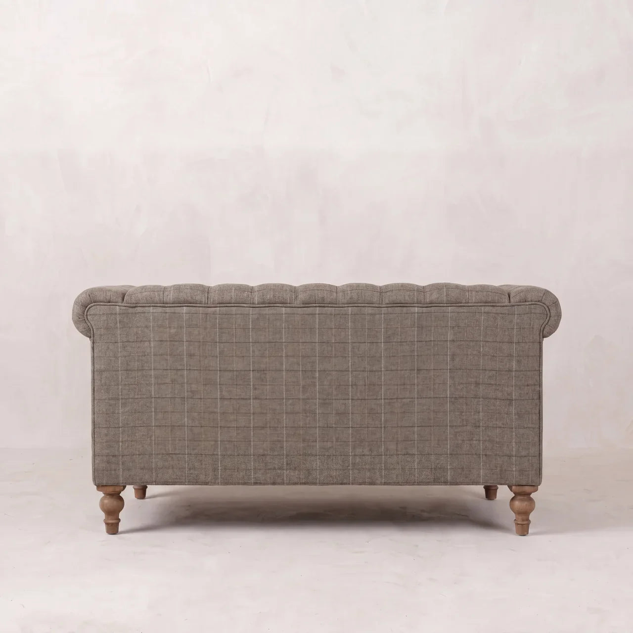 Multi Tweed 2 Seat Chesterfield