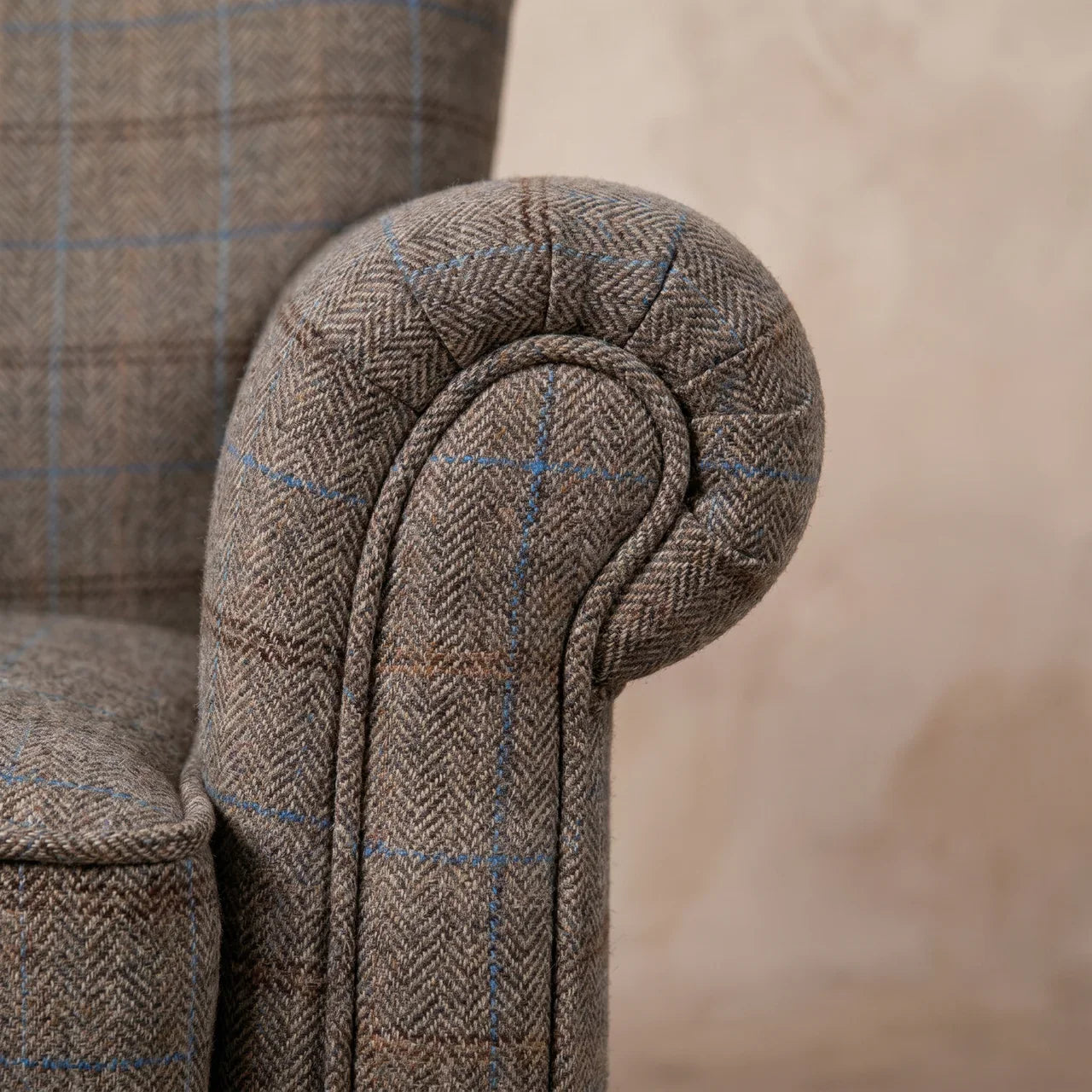 Multi-Tweed Armchair