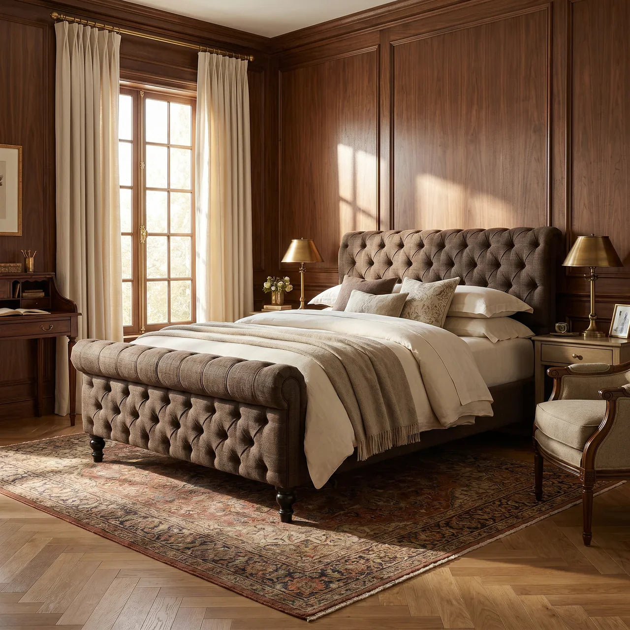 Multi Tweed Bed