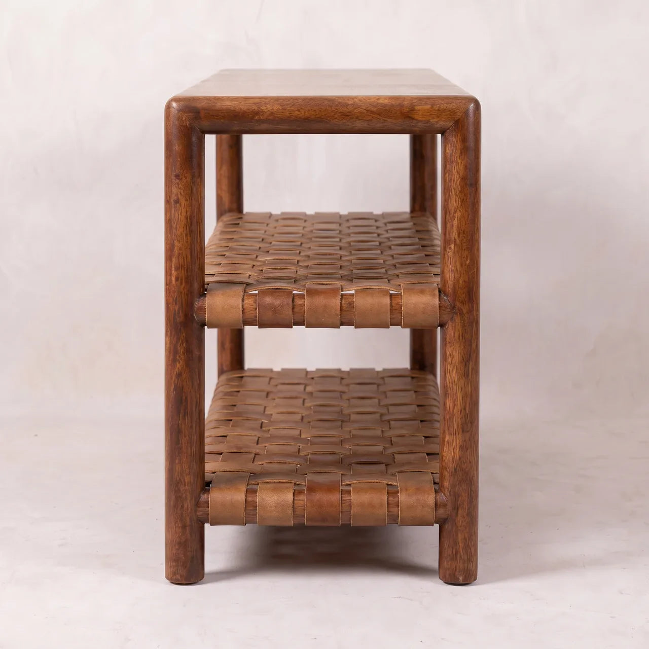 Regency Woven Chestnut 2 slot Shoe Rack