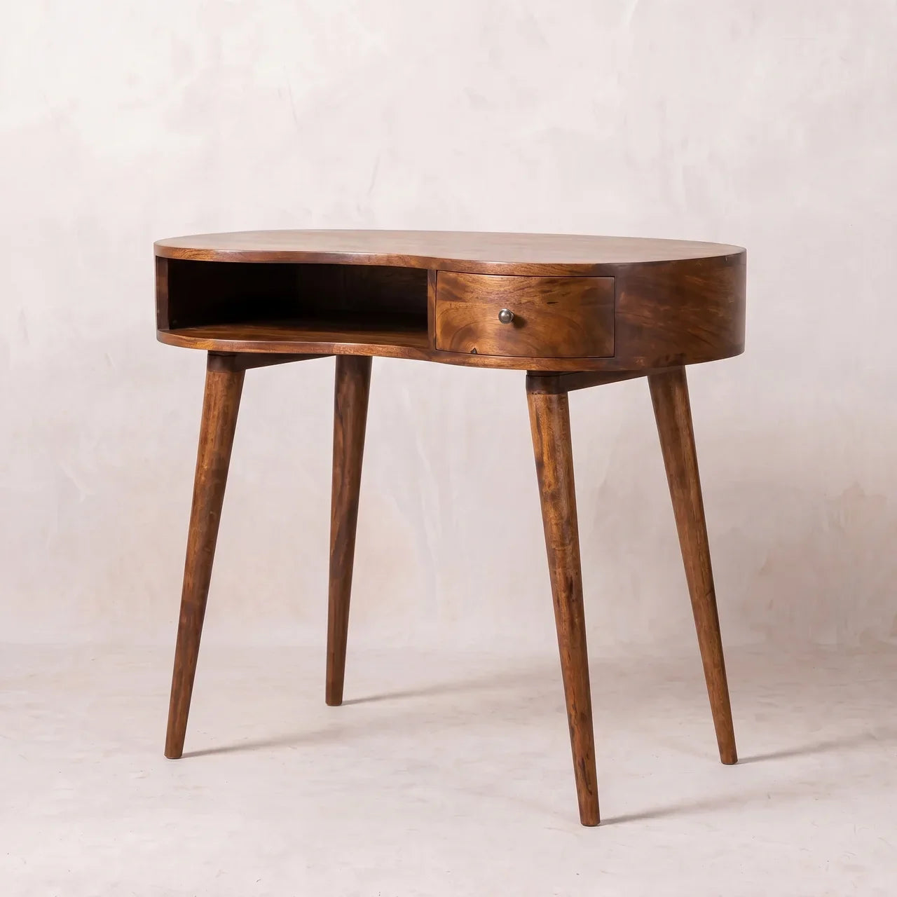 Chestnut Rounded Writing Desk
