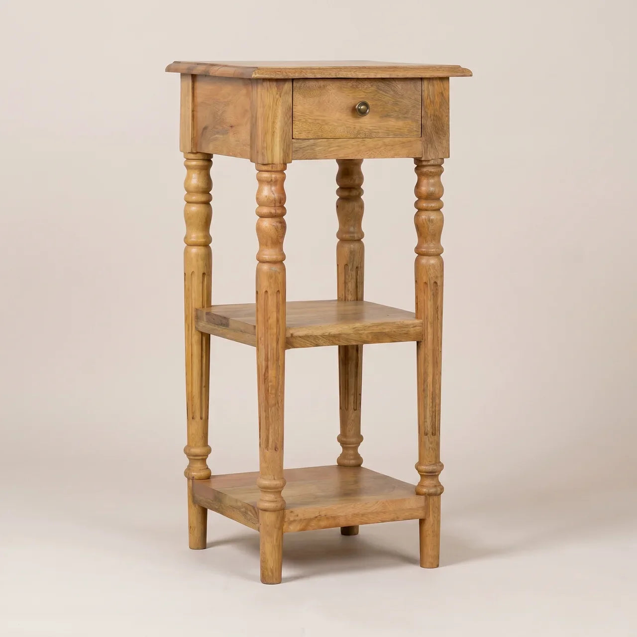 Turned Leg Telephone Table