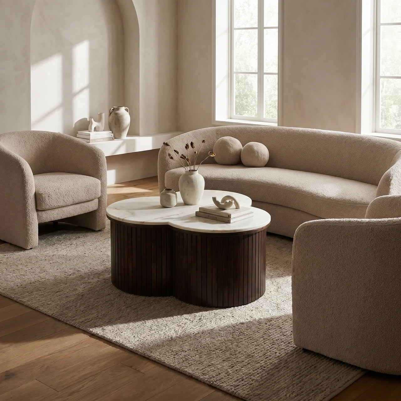Verona Marble Coffee Table